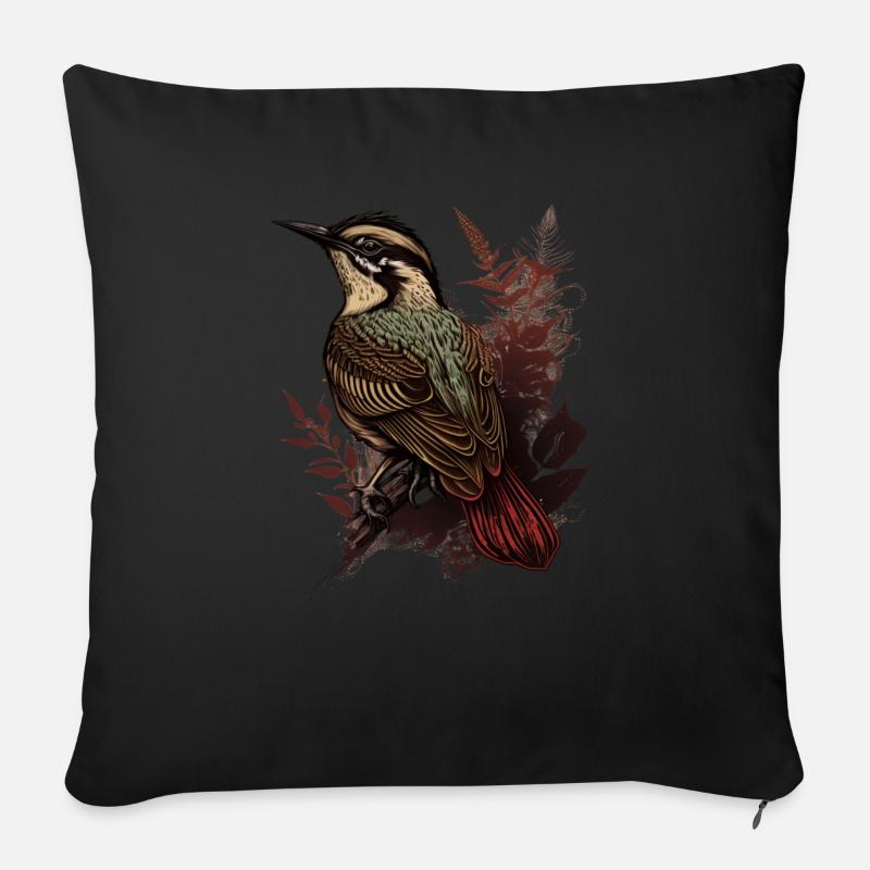 IBRD - Sofakissen mit Füllung 45 x 45 cm - Schwarz