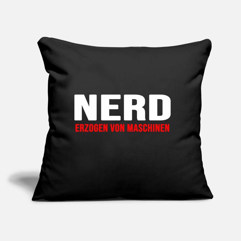 nerd coder server download online nerd-life gamer Sofakissen mit Füllung 45 x 45 cm