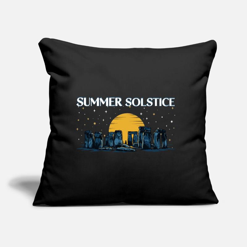 Litha Pagan Summer Solstice Midsummer Midsommar Sofa pillow with filling 45cm x 45cm