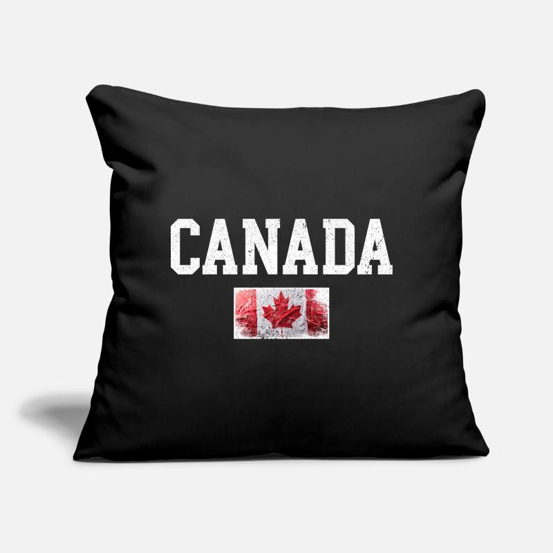 Distressed Canada Maple Flag Sofa pillow with filling 45cm x 45cm