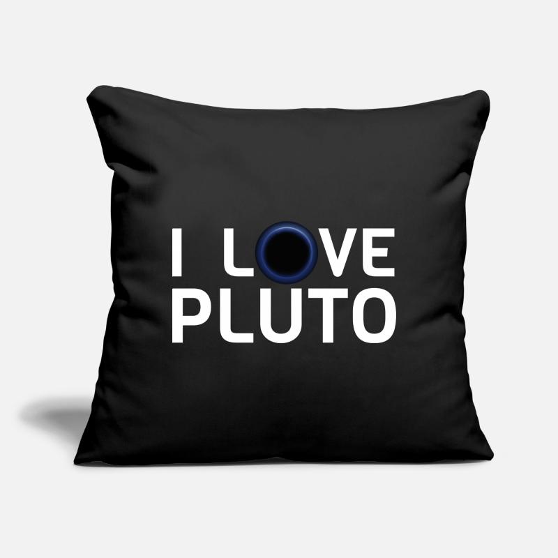 Ich liebe Pluto Sofakissen mit Füllung 45 x 45 cm