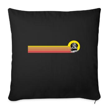 Ostthüringen Merch - Hanfried - Sofakissen mit Füllung 45 x 45 cm - Schwarz - Vorne