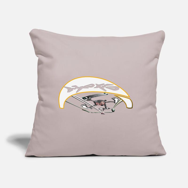 Active kiter with dynamic trajectory Sofa pillow with filling 45cm x 45cm