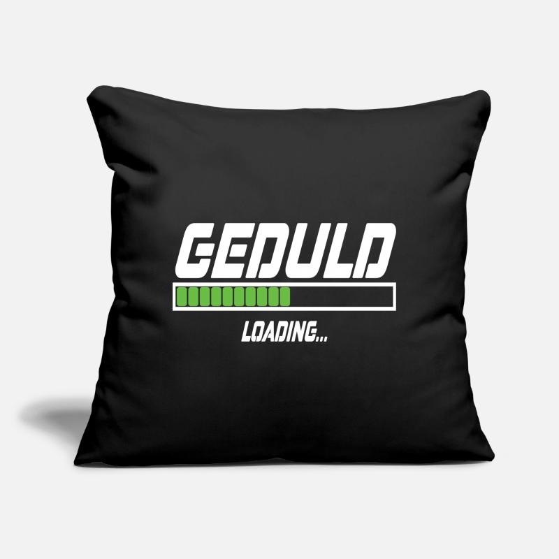 Geduld Loading... Sofakissen mit Füllung 45 x 45 cm