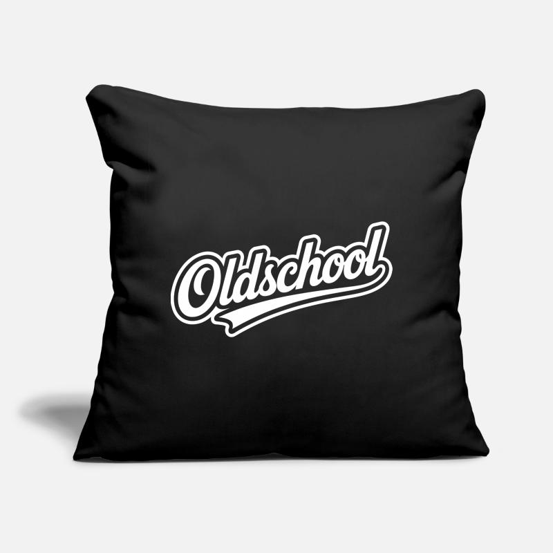 Conception de typographie rétro à l’ancienne Coussin et housse de 45 x 45 cm
