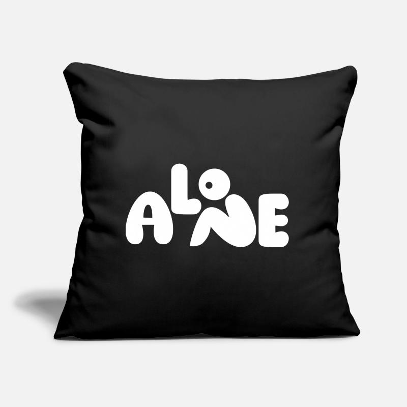 Alone Sofa pillow with filling 45cm x 45cm