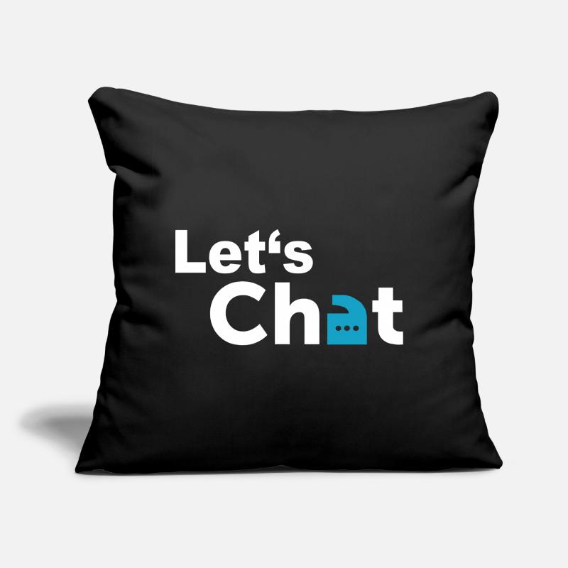 Let's Chat Sofakissen mit Füllung 45 x 45 cm