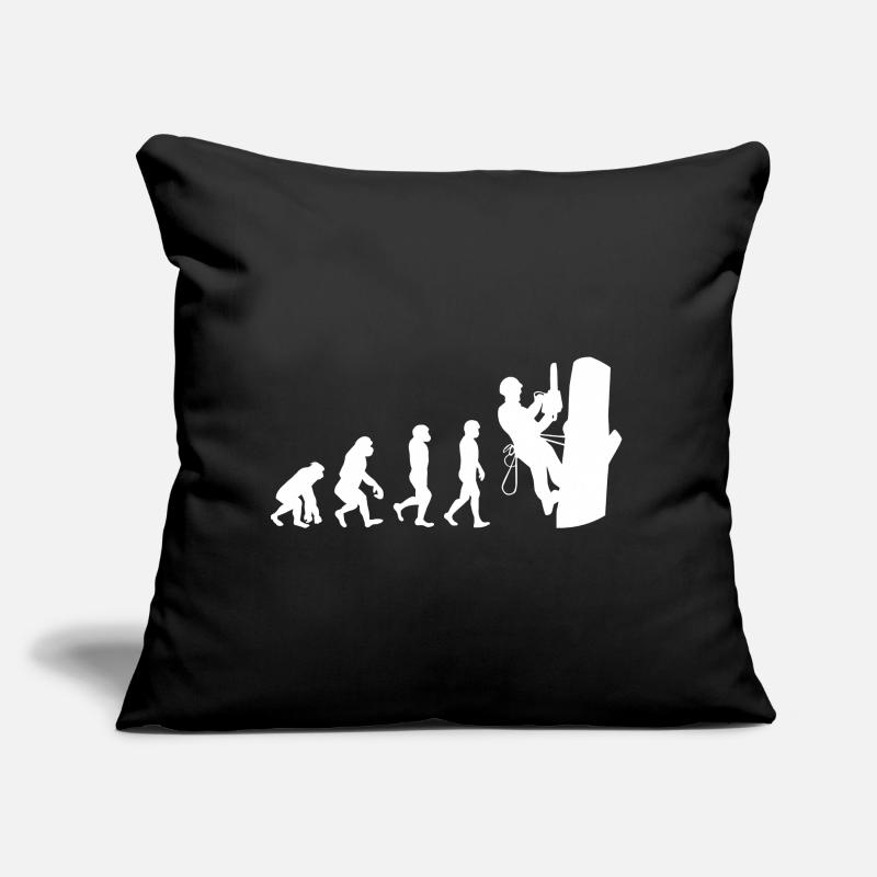 Arborist Tree Climber Climbing Trimmer Evolution Sofa pillow with filling 45cm x 45cm