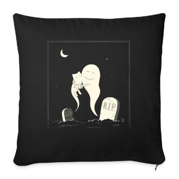 De nouveau ensemble - Coussin et housse de 45 x 45 cm - noir - Devant