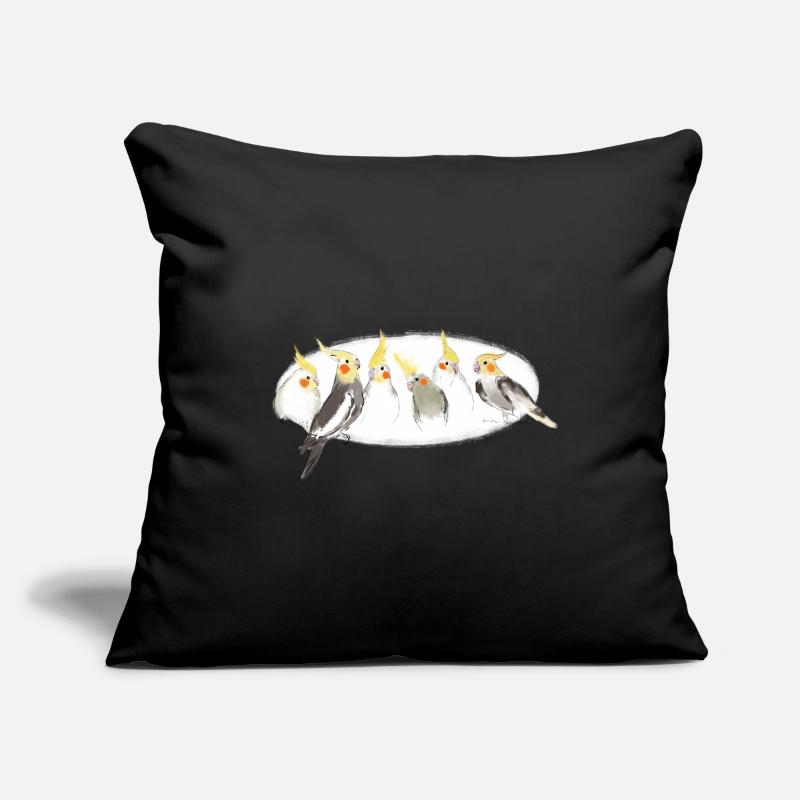 Calopsittes Coussin et housse de 45 x 45 cm