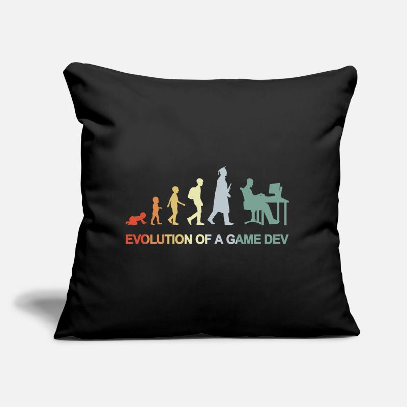Game Dev Evolution Sofakissen mit Füllung 45 x 45 cm