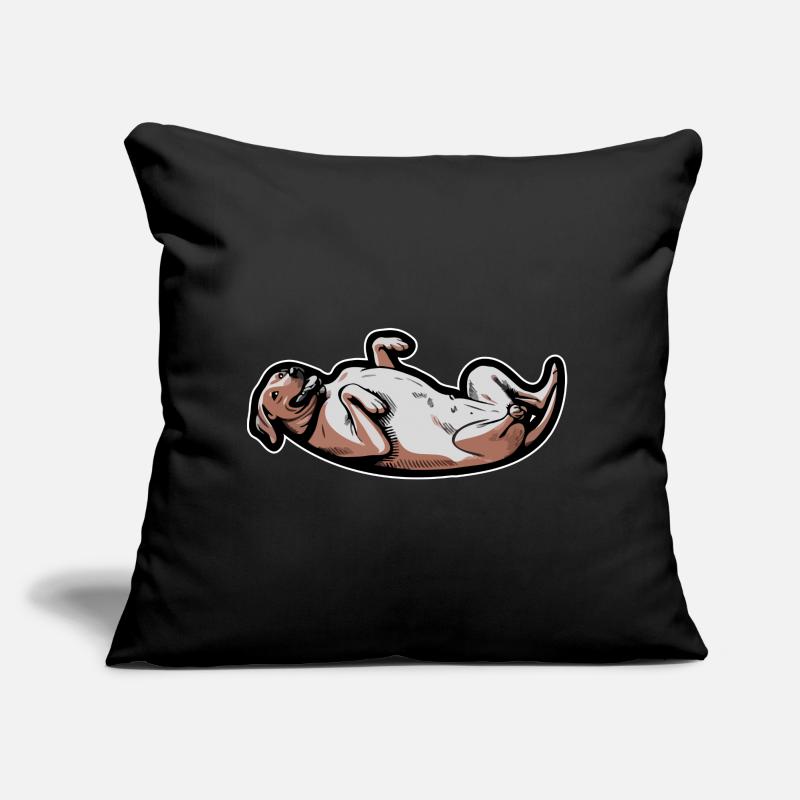 Rhodesian Ridgeback Yoga Rhodesian Ridgebacks Sofa pillow with filling 45cm x 45cm