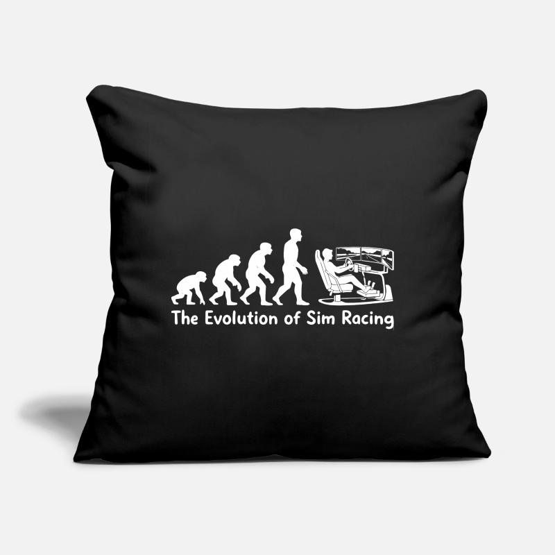 Die Evolution des Sim Racings Sofakissen mit Füllung 45 x 45 cm