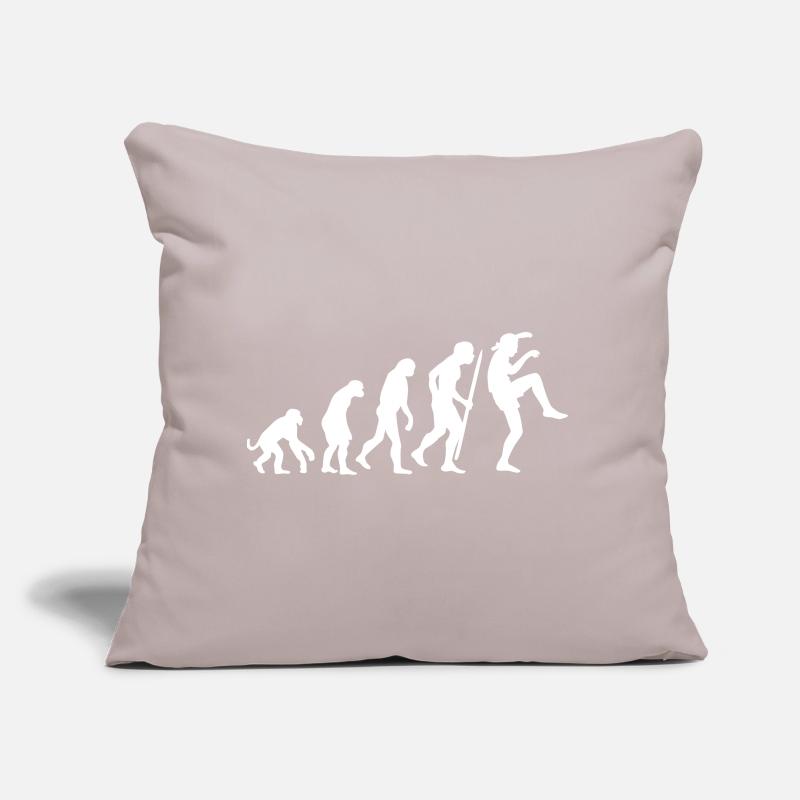 Funny Evolution Karate Vintage 80s Crane Kick Sofa pillow with filling 45cm x 45cm