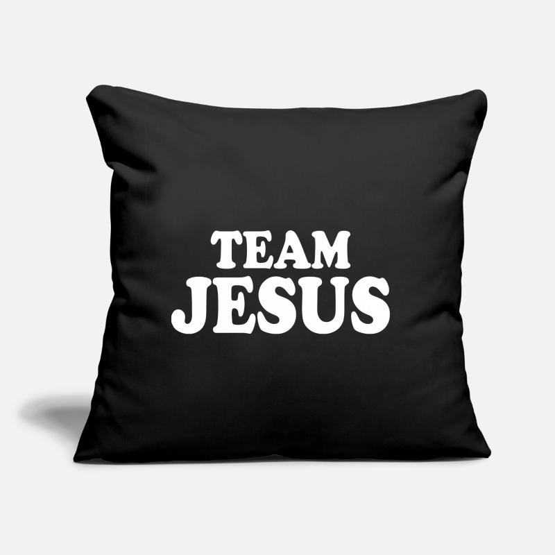 Team jesus Sofa pillow with filling 45cm x 45cm