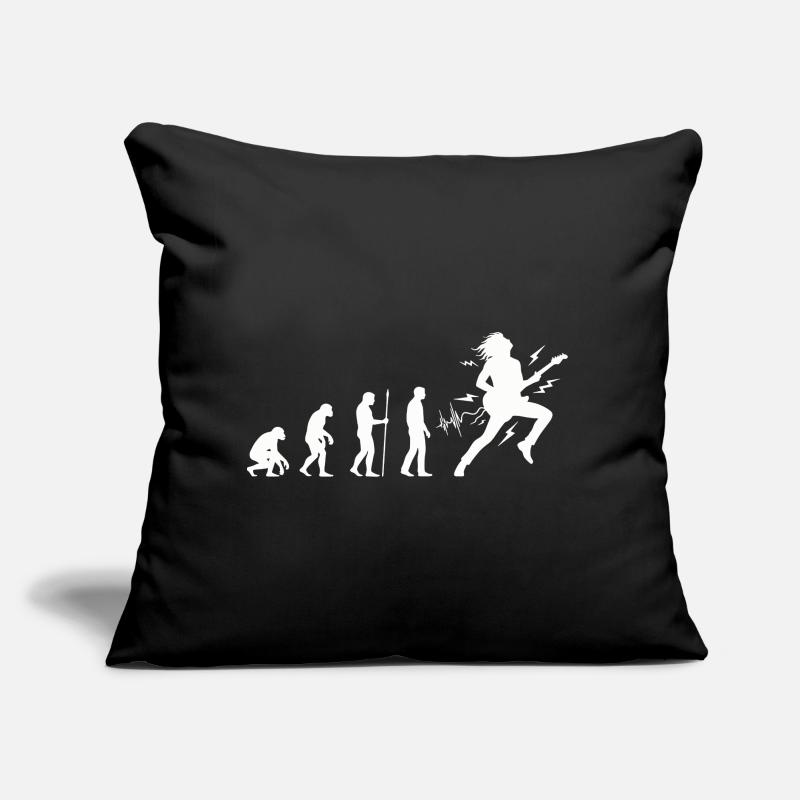 Évolution vers la conception de guitares de musicien rock Coussin et housse de 45 x 45 cm