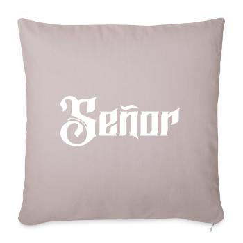 Señor Engagement Groom To Be Wedding Party - Sofa pillow with filling 45cm x 45cm - light taupe - Front