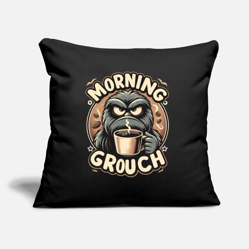 Grognement matinal Coussin et housse de 45 x 45 cm