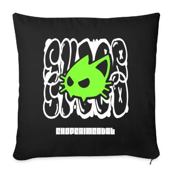 Super Speed - Sofa pillow with filling 45cm x 45cm - black - Front