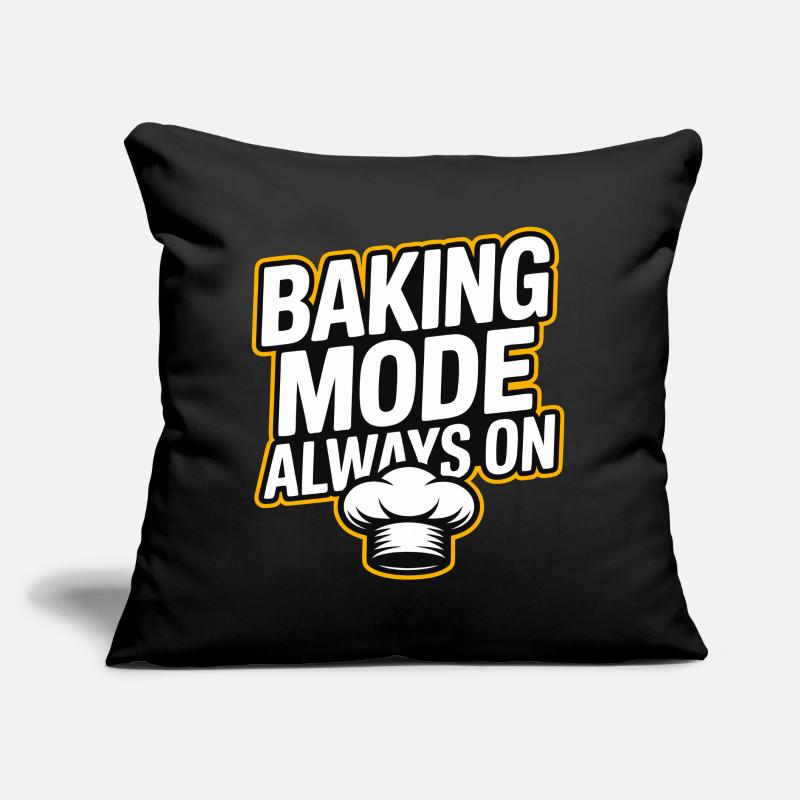 Baking mode always on Sofa pillow with filling 45cm x 45cm