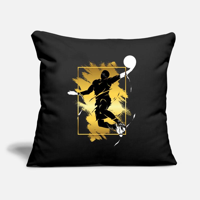 Basketteur Basketteur Dunking Gold Splash Coussin et housse de 45 x 45 cm