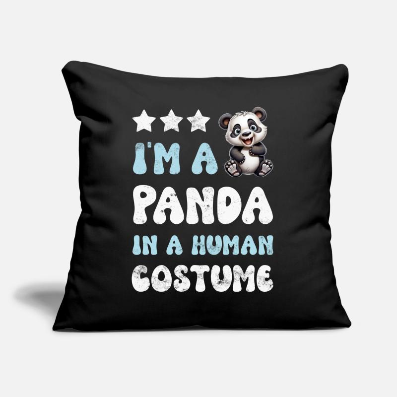 Panda Panda Bear Sofa pillow with filling 45cm x 45cm