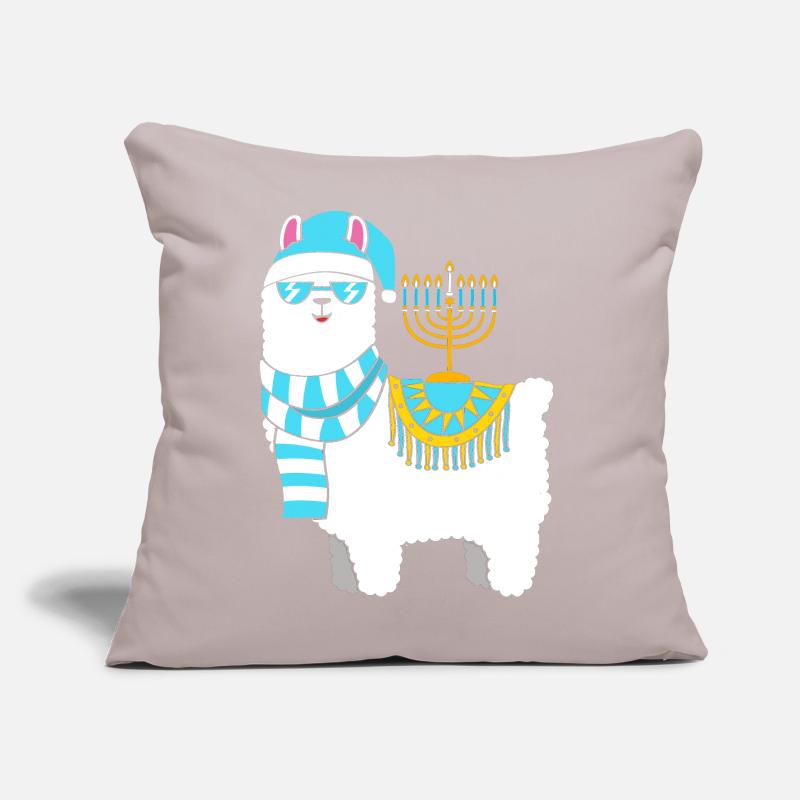 Hanoukka Hanoukka Hanoukka Coussin et housse de 45 x 45 cm