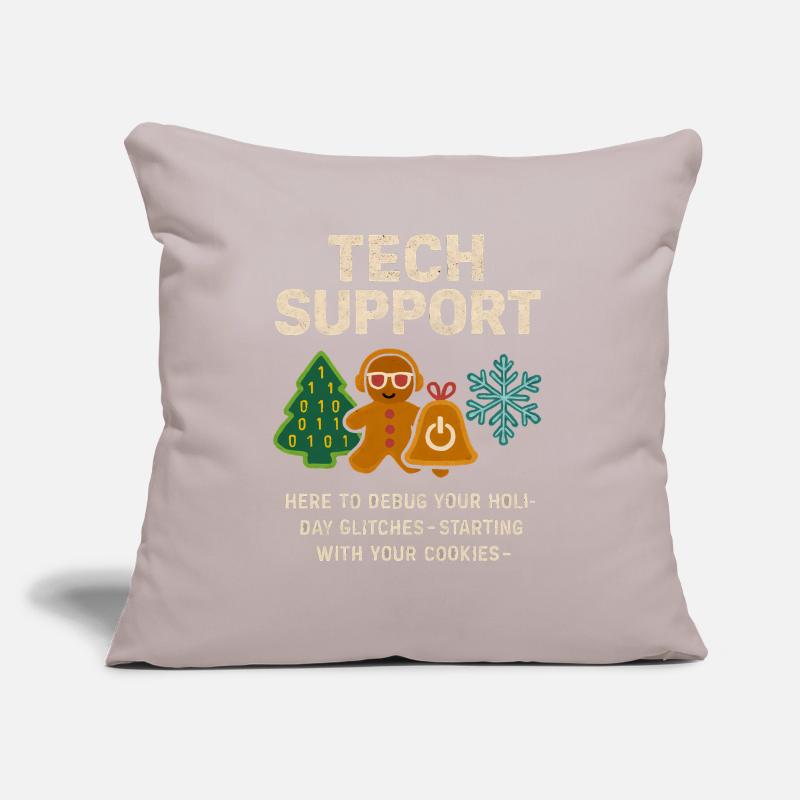 Admin Weihnachtsgeschenk IT Support Debugging Sofakissen mit Füllung 45 x 45 cm