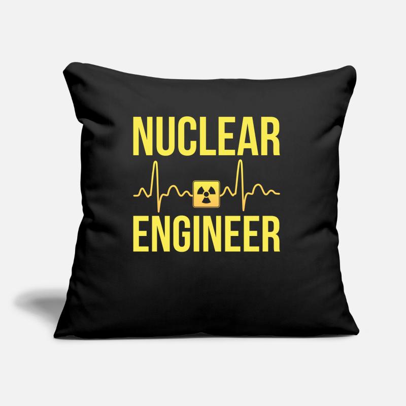 Nuclear Engineer Sofa pillow with filling 45cm x 45cm