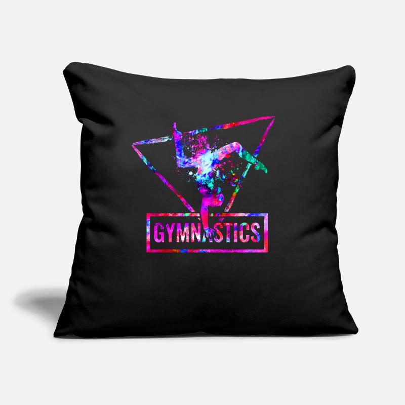 do gymnastics Sofa pillow with filling 45cm x 45cm