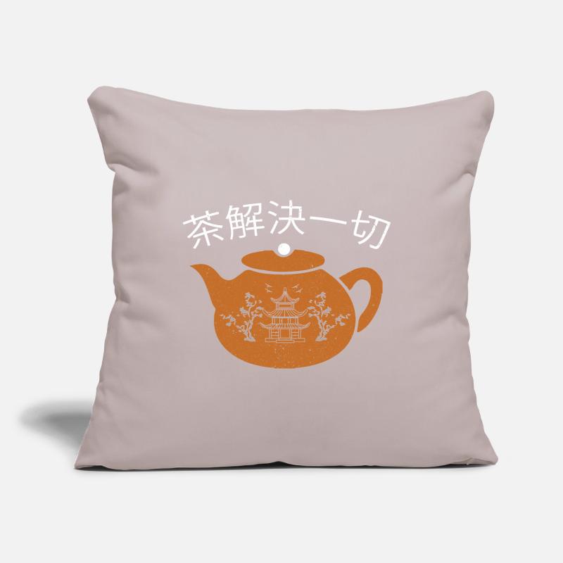 Tea Solves Everything Sofa pillow with filling 45cm x 45cm