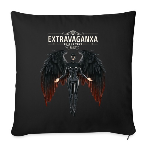 eXtravaganXa - Dark Angel / Color - Poduszka na kanapę z wkładem 45 x 45 cm