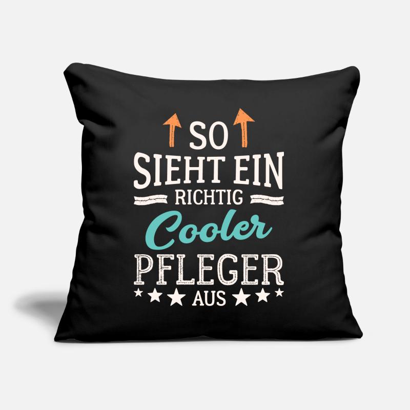 So sieht ein richtig cooler Pfleger aus Sofakissen mit Füllung 45 x 45 cm