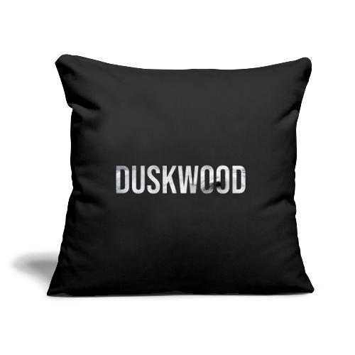 Duskwood Text Logo - Sofa pillow with filling 45cm x 45cm