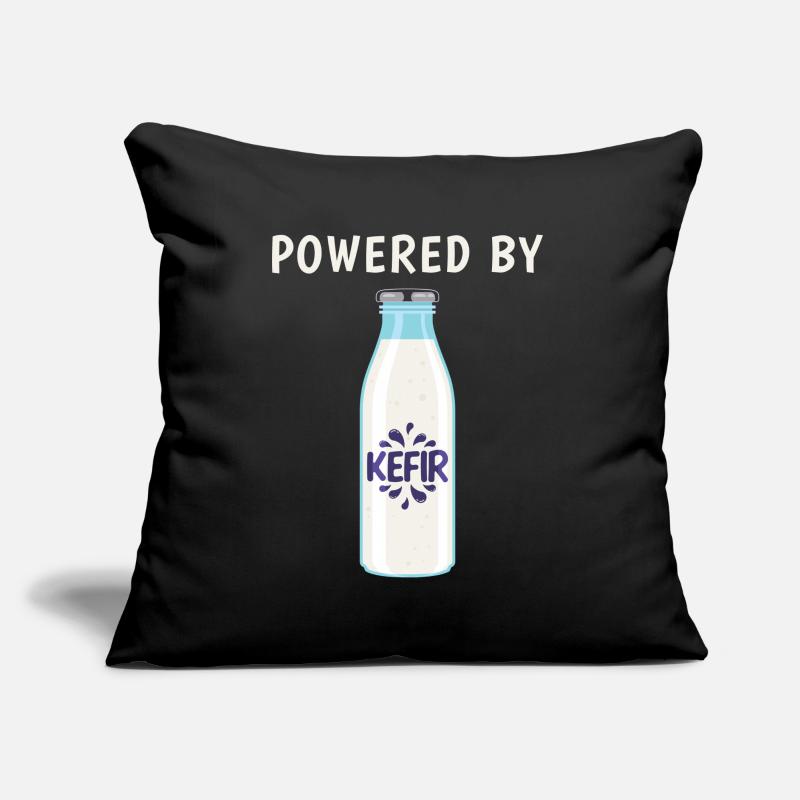 Drôle de boisson de fermentation alimenté par le graphique de kéfir Coussin et housse de 45 x 45 cm