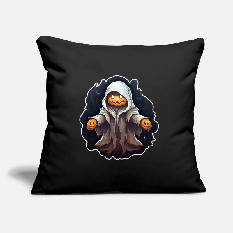 Fantôme d’Halloween Coussin et housse de 45 x 45 cm