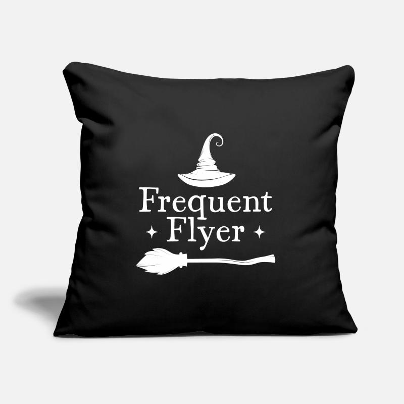 Frequent Flyer Halloween Sofa pillow with filling 45cm x 45cm
