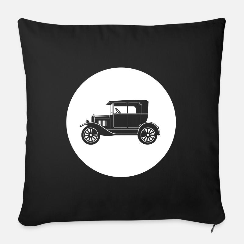 Keep it simple - Sofakissen mit Füllung 45 x 45 cm - Schwarz