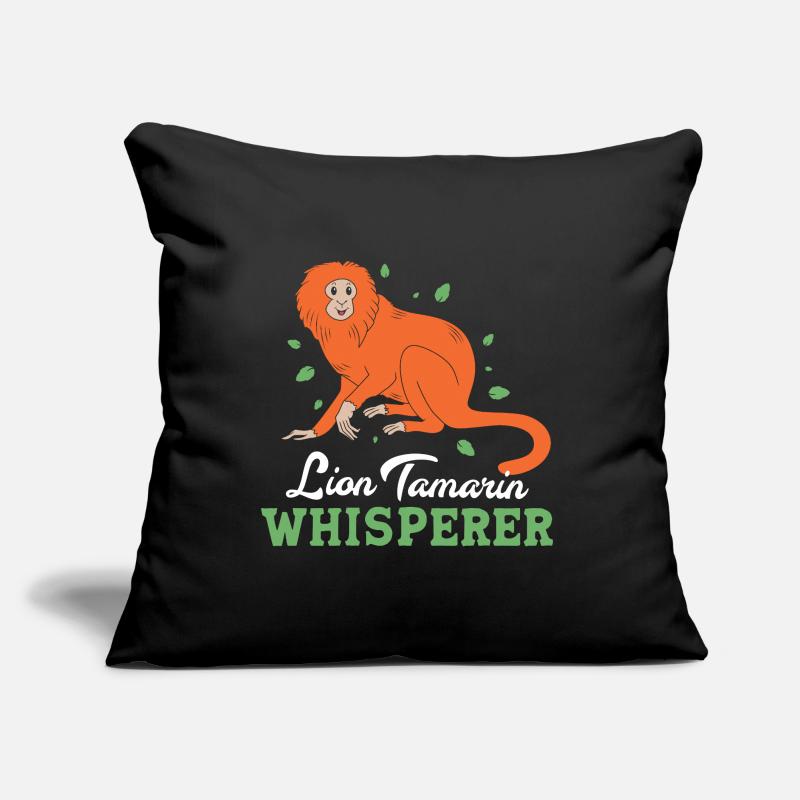 Tamarin Monkey Monkey Monkey Monkey Face Sofa pillow with filling 45cm x 45cm