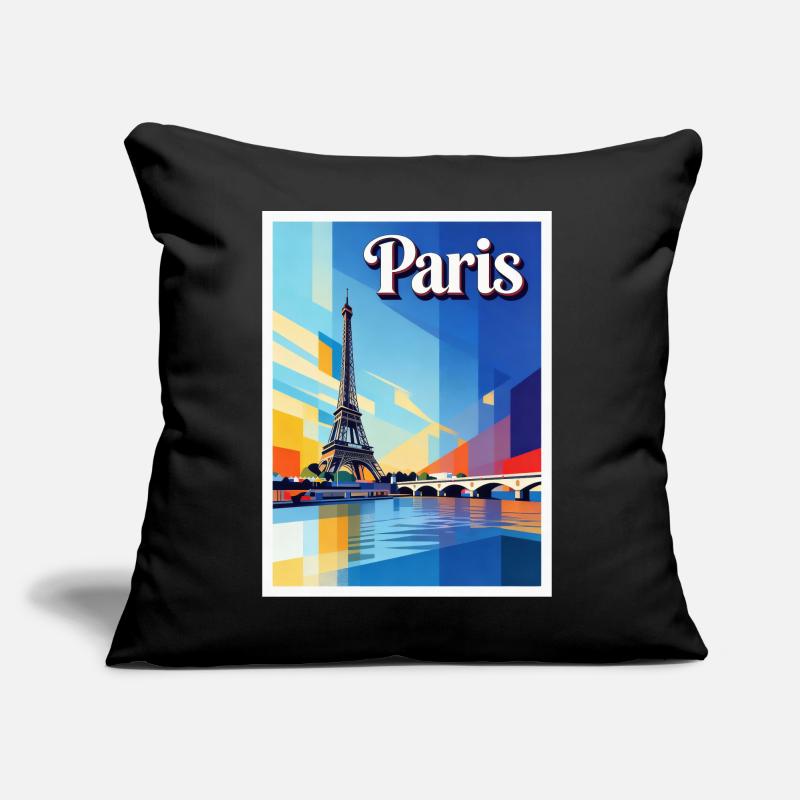 Paris Prism Eiffel Coussin et housse de 45 x 45 cm