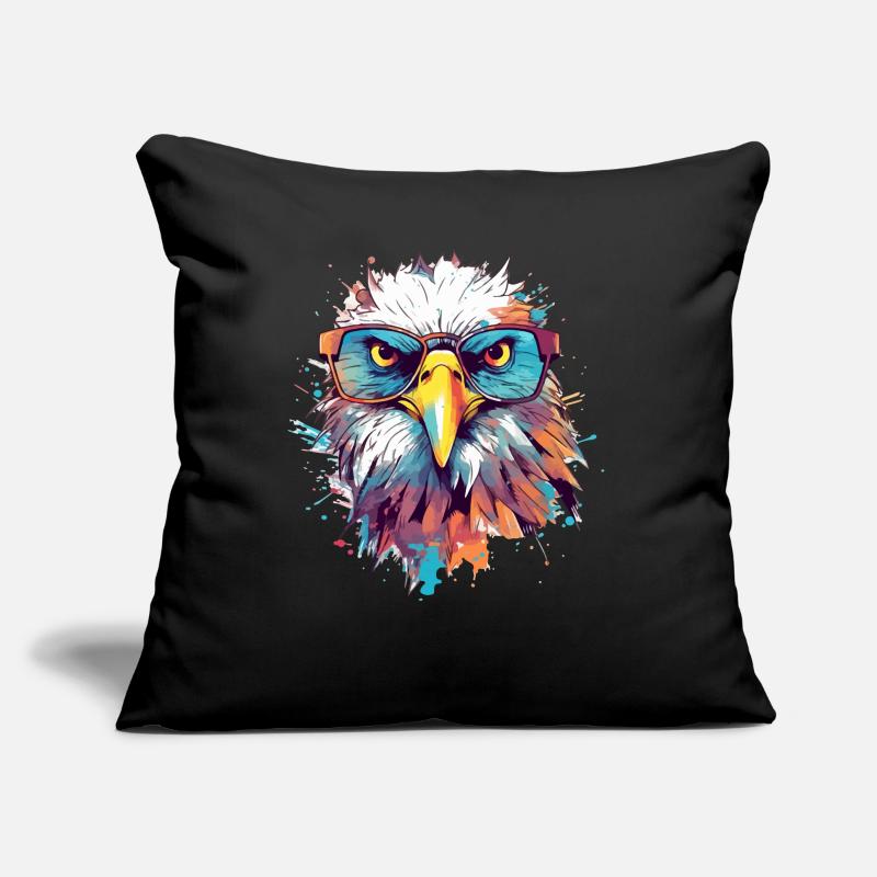 Basil the eagle Sofa pillow with filling 45cm x 45cm