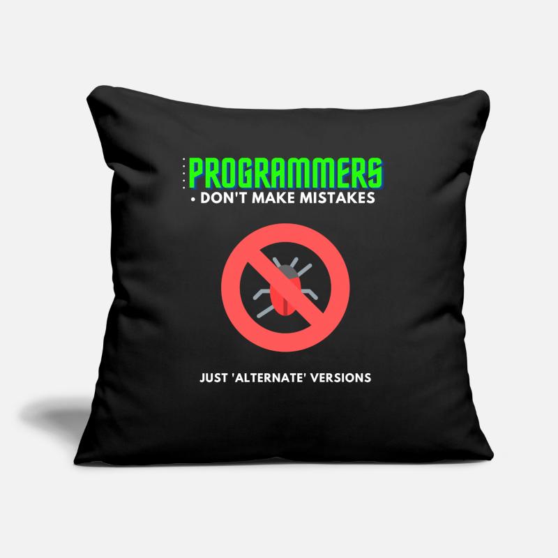 Programmierer Debugging T-Shirt Herren Sofakissen mit Füllung 45 x 45 cm