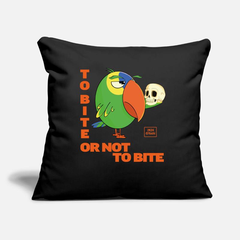 Picken oder nicht picken Sofakissen mit Füllung 45 x 45 cm