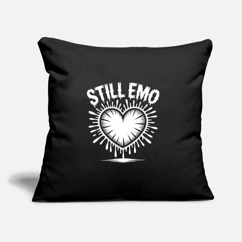 Still emo! Goth Emo Alternative Aesthetic Sofa pillow with filling 45cm x 45cm
