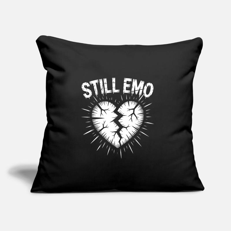 Still emo! Goth Emo Alternative Aesthetic Sofa pillow with filling 45cm x 45cm