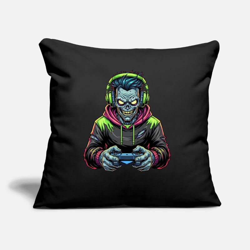 Zombie Gambler: Until the Head Explodes! Sofa pillow with filling 45cm x 45cm