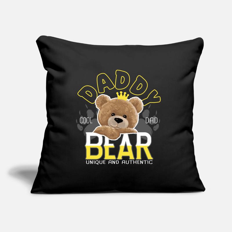 Daddy Daddy Bear Dad Cool Sofa pillow with filling 45cm x 45cm