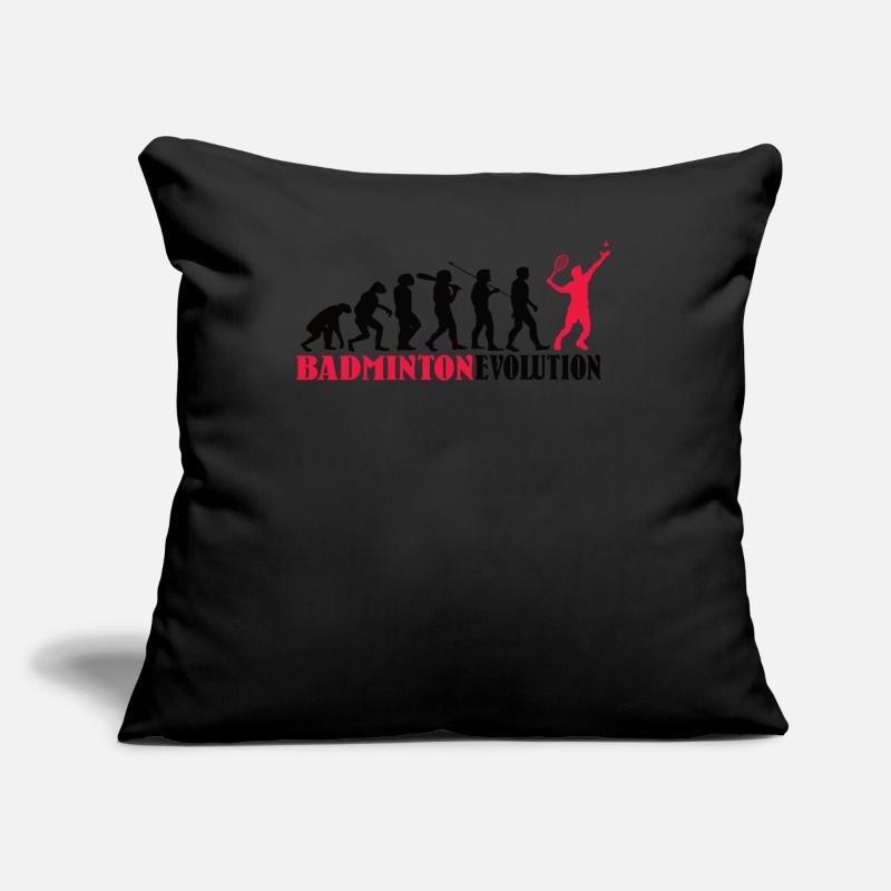 Badminton Player Gift Idea Design Sofa pillow with filling 45cm x 45cm