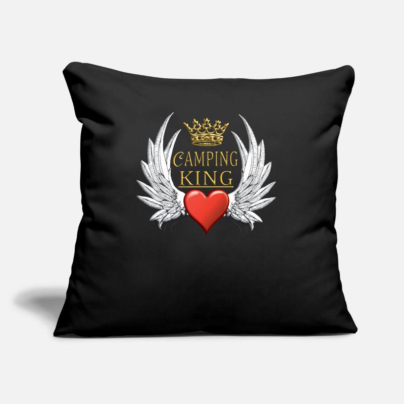 Camper Gift Idea Camping Sofa pillow with filling 45cm x 45cm