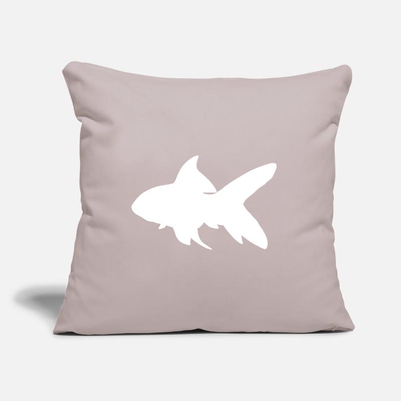 Fisch Sofakissen mit Füllung 45 x 45 cm